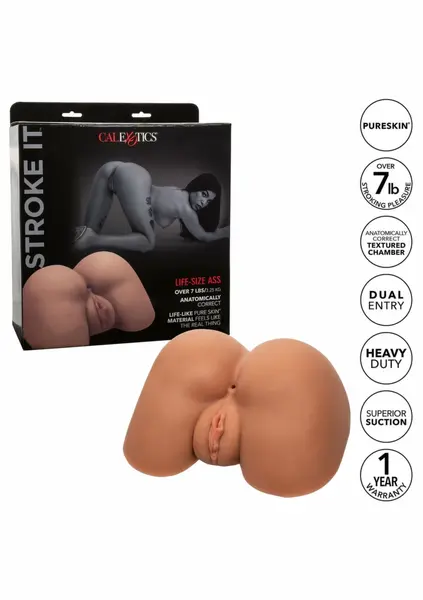 CalExotics Stroke It anatomski silikonski model u prirodnoj veličini od 3.2 kg
