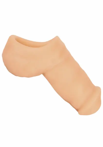 Packer Gear Ultra-Soft Stand-To-Pee Black Silicone Device 13 cm