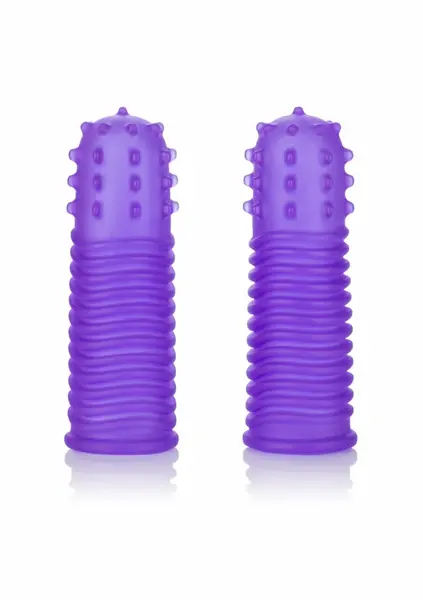 CalExotics Intimate Play Finger Tingler Set fleksibilni silikonski nastavci za prste 2 komada