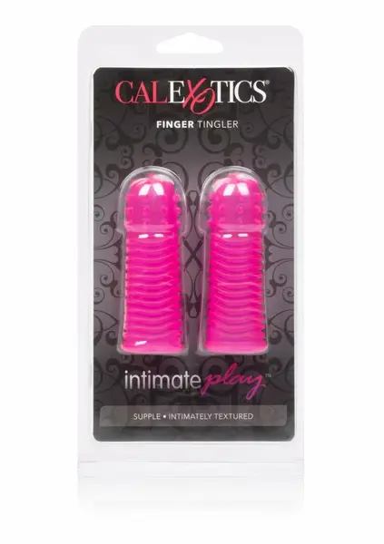 CalExotics Intimate Play Finger Tingler set fleksibilnih silikonskih stimulatora za prste, 2 komada
