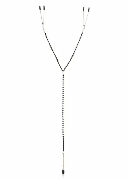 Nipple Play Tweezer Intimate Clamps Adjustable Triple Chain Set