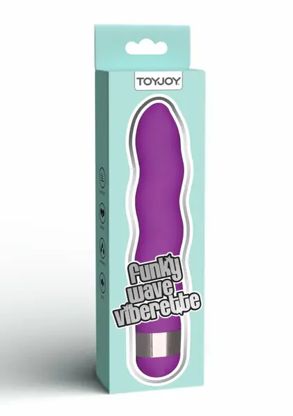 ToyJoy Funky Wave Vibrette kompaktni vibrator, vodootporan, ABS, roze
