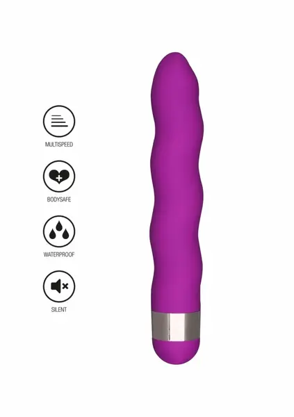 ToyJoy Funky Wave Vibrette kompaktni vibrator, vodootporan, ABS, roze