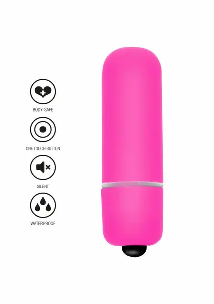 ToyJoy Funky Bullet kompaktni vibrator roze 8713221188069