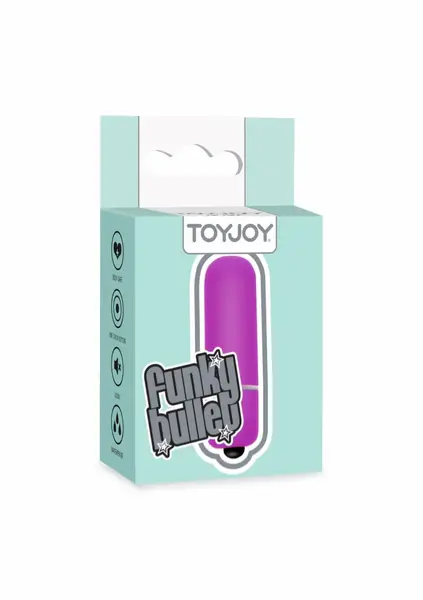 ToyJoy Funky Bullet kompaktni vibrirajući metkić roze 8713221188083
