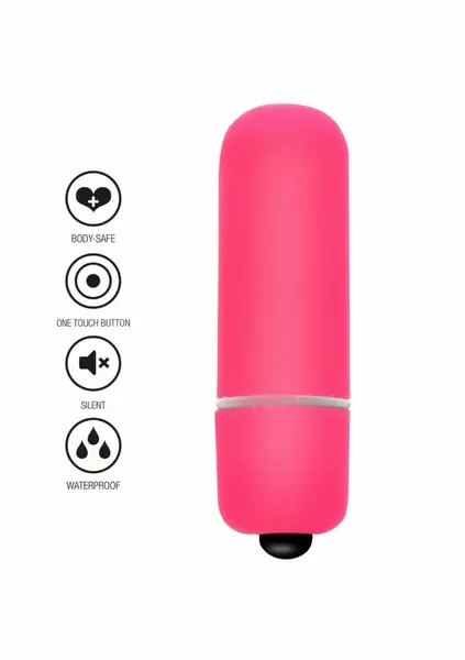 ToyJoy Funky Bullet kompaktni vibrator roze 8713221188052