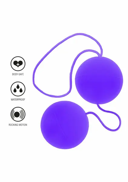 ToyJoy Funky Love Balls silikonske vaginalne kuglice roze 8713221328267