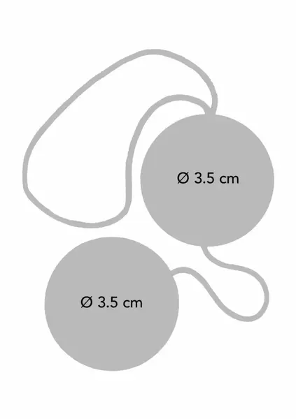 ToyJoy Funky Love Balls silikonske vaginalne kuglice roze 8713221328267