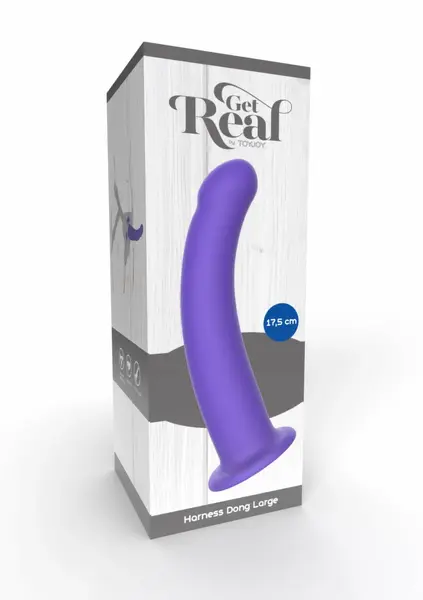 ToyJoy Get Real Harness Dong Silicone L anatomski silikonski nastavak za pojas