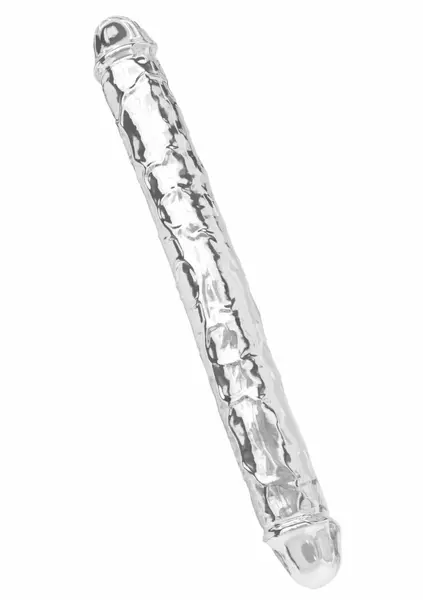 TOYJOY Get Real Clear Double Dong TPE 34.5 cm transparentni model