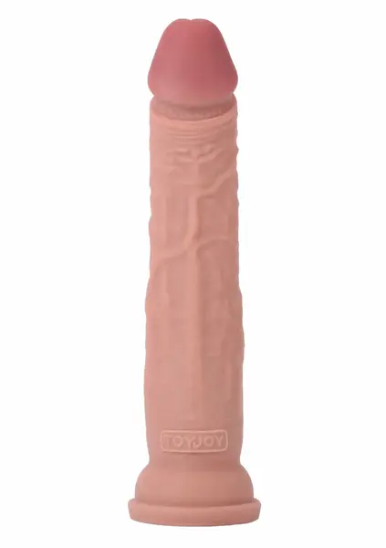 TOYJOY Deluxe Dual Density Dong TPE 33 cm Supreme Vital Skin sistem