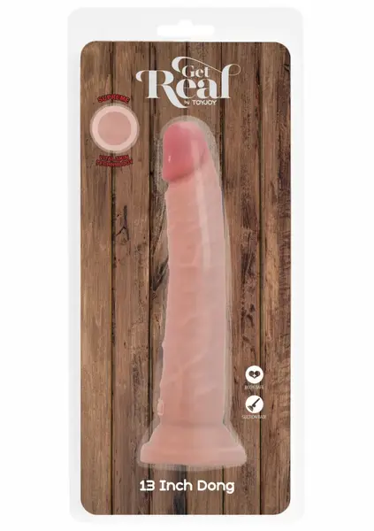 TOYJOY Deluxe Dual Density Dong TPE 33 cm Supreme Vital Skin sistem
