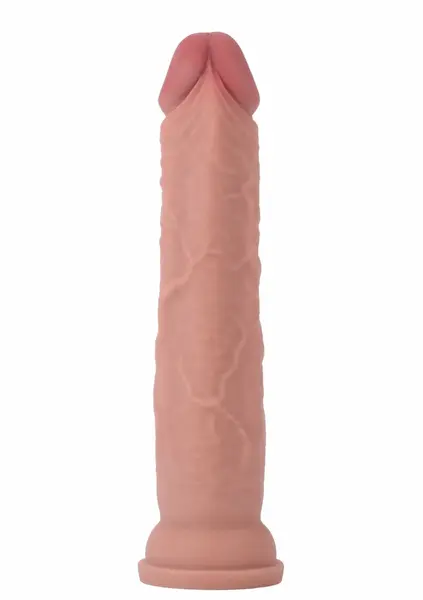 TOYJOY Deluxe Dual Density Dong TPE 33 cm Supreme Vital Skin sistem