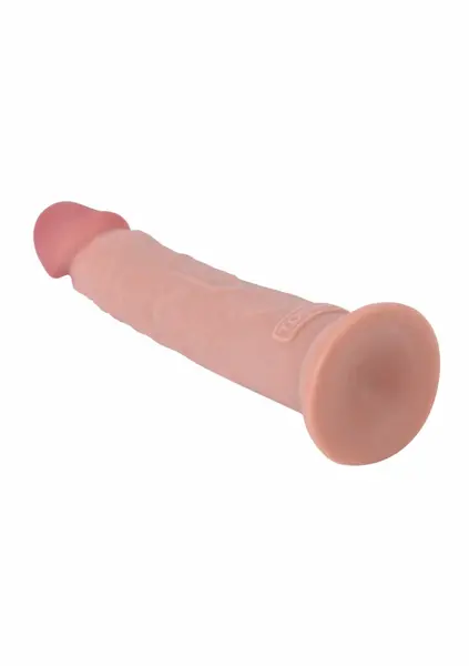 TOYJOY Deluxe Dual Density Dong TPE 21 cm Supreme Vital Skin sa vakuum postoljem