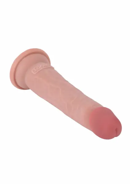 TOYJOY Deluxe Dual Density Dong TPE 21 cm Supreme Vital Skin sa vakuum postoljem