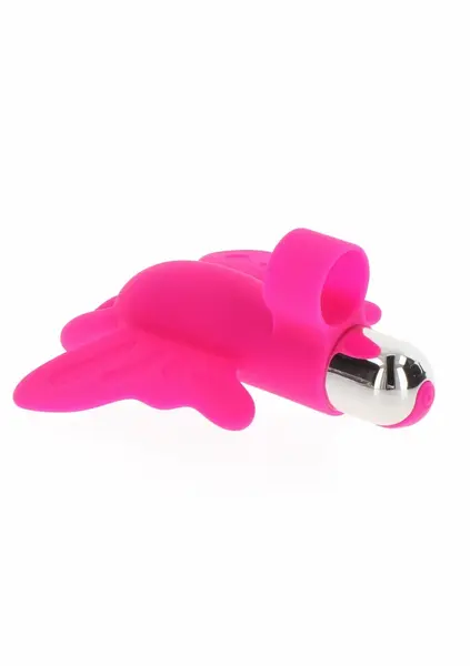 ToyJoy Butterfly Pleaser punjivi mini silikonski masažer za prst sa 7 modova vibracije