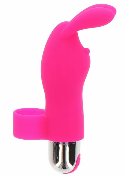 ToyJoy Bunny Pleaser punjivi mini silikonski masažer za prst USB 7 modova