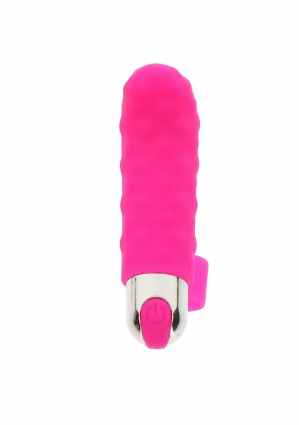ToyJoy Tickle Pleaser punjivi mini silikonski masažer za prst sa 7 modova rada