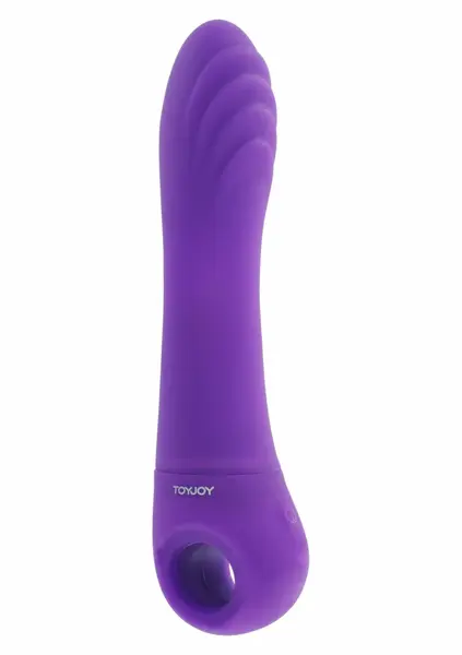 TOYJOY Luna II fleksibilni vibrator za G tačku od vodootpornog silikona u roze boji