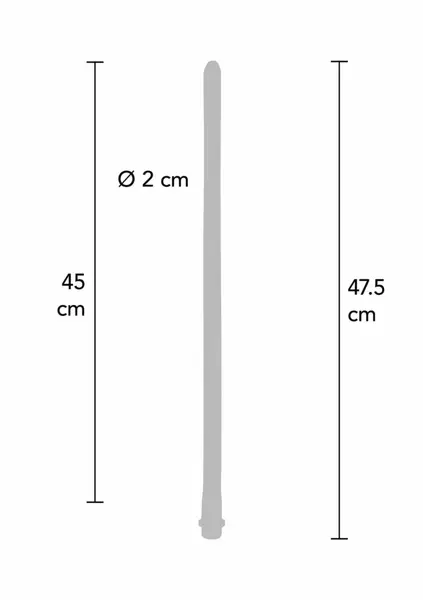 ToyJoy The Gusher analni tuš fleksibilno silikonsko crevo za higijenu 45 cm