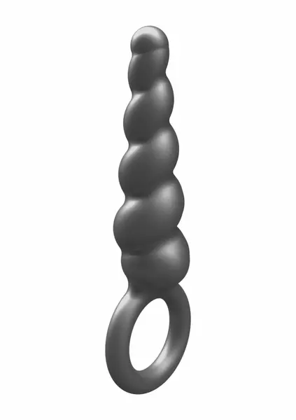 TOYJOY The Screw Plug silikonski analni čep sa metalik završnicom srednji 8713221833075