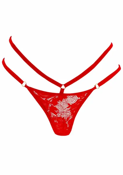 TOYJOY Divine vibrator za gaćice Designer Edition set sa crvenom čipkom USB