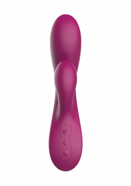 TOYJOY Freya Rumble vibrator iz ekskluzivne Designer Edition serije sa dva motora u roze boji