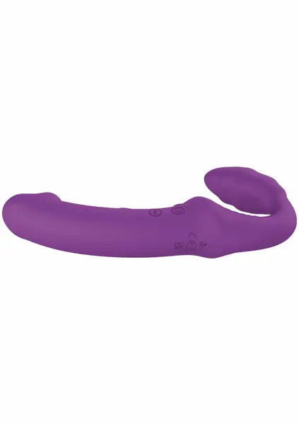 ToyJoy Nymphea vibrator za parove bez kaiševa, daljinski upravljač, silikon, USB, roze