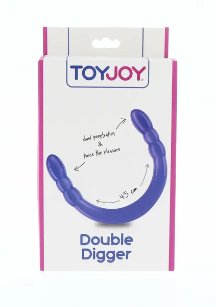 TOYJOY Double Digger Dong 45 cm fleksibilni dvostrani dildo od PVC materijala