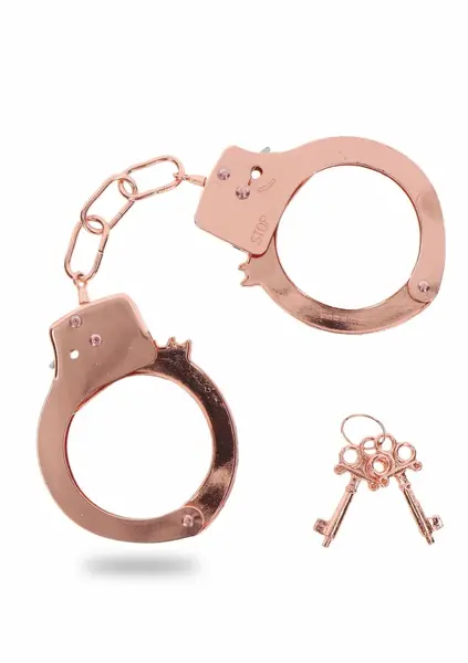 TOYJOY metalne lisice podesive čelične lisice za vezivanje srebrne 8713221828453