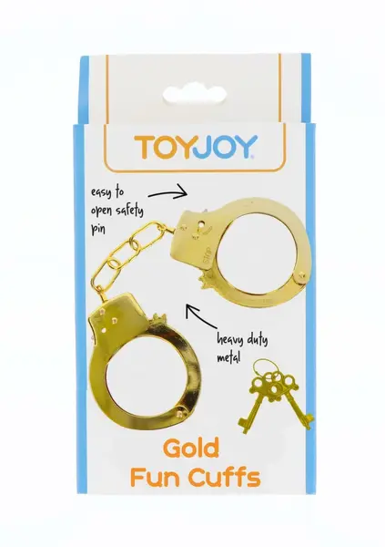 TOYJOY metalne lisice sa podesivim i sigurnim sistemom zaključavanja, srebrne