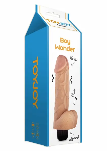 ToyJoy Boy Wonder vibrator dužine 20 cm sa više brzina za vrhunski užitak