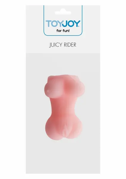ToyJoy Juicy Rider intimni masturbator od TPR materijala u boji kože, model za početnike sa mekanim prianjanjem