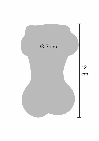 ToyJoy Juicy Rider intimni masturbator od TPR materijala u boji kože, model za početnike sa mekanim prianjanjem