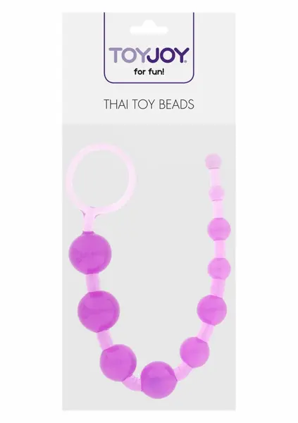 ToyJoy Thai Toy Beads fleksibilne silikonske kuglice 8713221036766 crne
