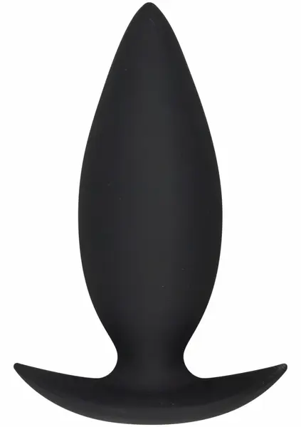TOYJOY Bubble Butt Player Advanced silikonski analni čep, crni, veličina L