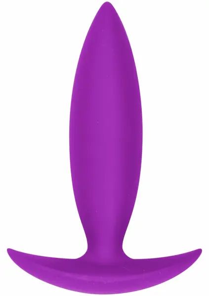 TOYJOY Bubble Butt Player Starter silikonski analni čep, crni, mali