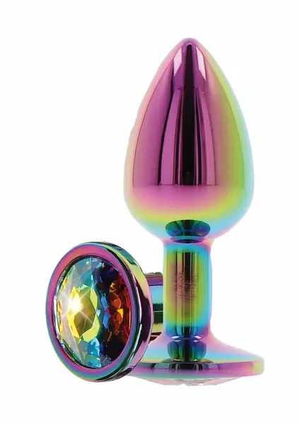 TOYJOY Twilight Booty Jewel Small Rainbow aluminijumski analni čep
