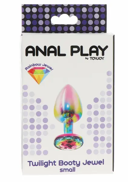 TOYJOY Twilight Booty Jewel Small Rainbow aluminijumski analni čep