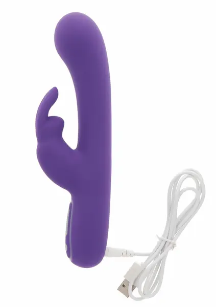ToyJoy Love Rabbit Exciting Rabbit Vibrator Silikonski vibrator sa 7 modova USB Roze