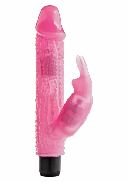 TOYJOY Crystal Dancer transparentni rabbit vibrator sa više brzina i 5 funkcija