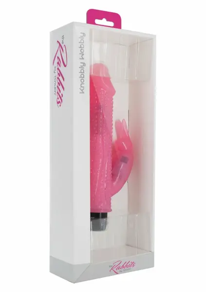 TOYJOY Crystal Dancer transparentni rabbit vibrator sa više brzina i 5 funkcija