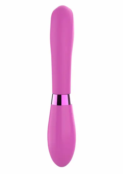 TOYJOY Jingle Fiesta Vibrator Silikon USB 7 Modova Roze