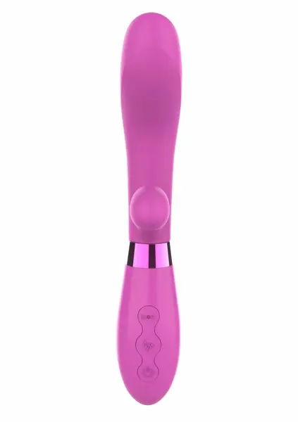 TOYJOY Jingle Fiesta Vibrator Silikon USB 7 Modova Roze