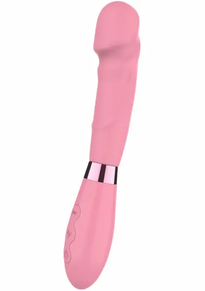 TOYJOY Pop Supreme roze silikonski vibrator sa USB punjenjem