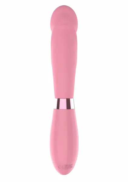 TOYJOY Pop Supreme roze silikonski vibrator sa USB punjenjem