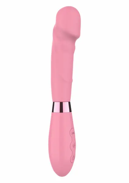 TOYJOY Pop Supreme roze silikonski vibrator sa USB punjenjem