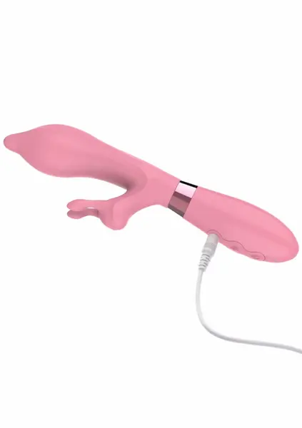 TOYJOY Funky Playhouse silikonski vibrator sa 7 modova USB ljubičasti