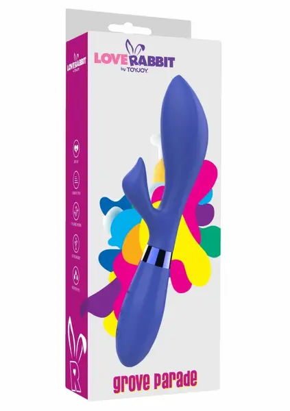 TOYJOY Grove Parade silikonski vibrator sa USB punjenjem i 7 modova roze