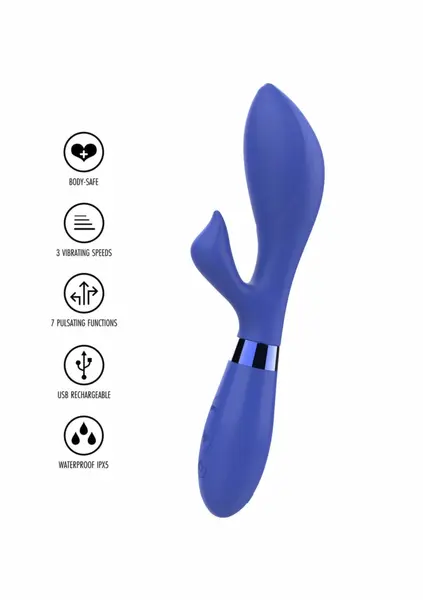 TOYJOY Grove Parade silikonski vibrator sa USB punjenjem i 7 modova roze
